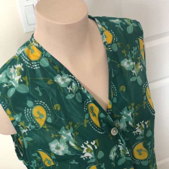 Vintage paisley dress - Picture 5 of 8